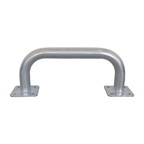 Viso - Arceau de protection acier galvanisé 750x350 mm - Gris - Fixation à visser - Usage extérieur tout terrain