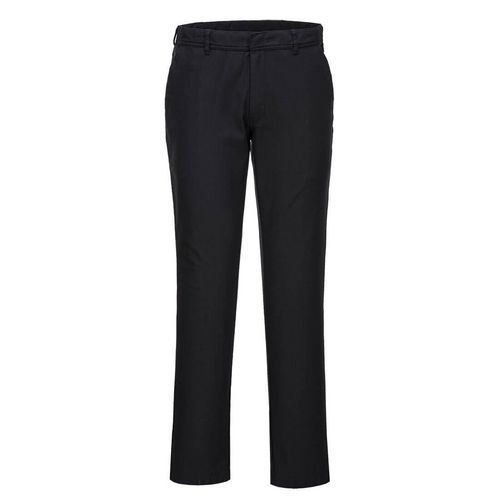 Pantalon De Travail Femme Chino Slim Stretch Extensible 32 Noir