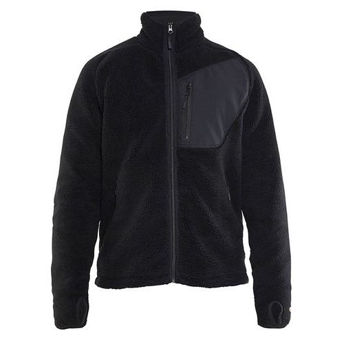 Veste En Moumoute Noir