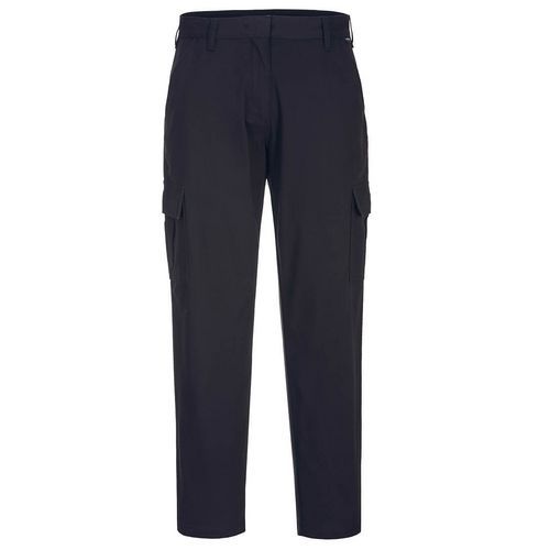 Pantalon De Travail Cargo Extensible Pour Femmes S233 Noir 28 - Unisexe