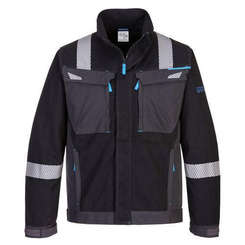 Veste De Travail Wx3 Résistant Flamme Fr60 Noir L