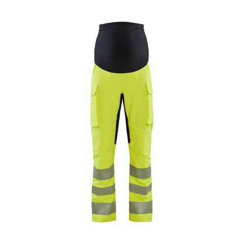 Pantalon De Grossesse Haute Visibilité Extensible 4d Jaune