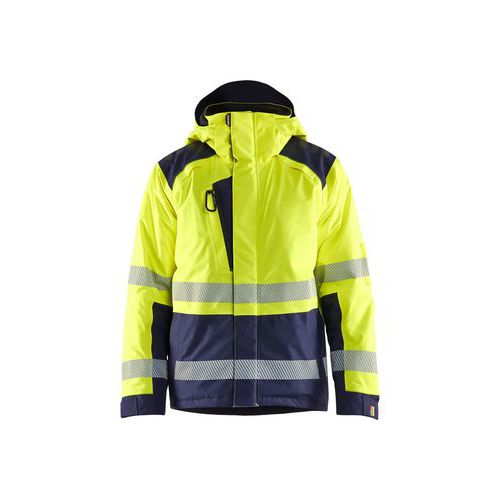 Veste De Protection Haute-visibilité Classe 3 Jaune Marine