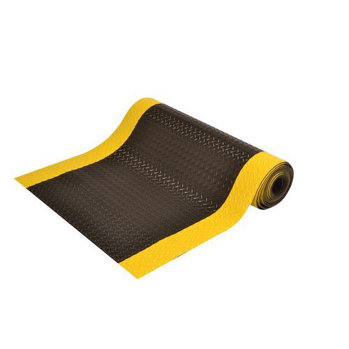 Tapis Isolant De Sécurité Ã‰lectrique 91 X 22.8m Noir/jaune