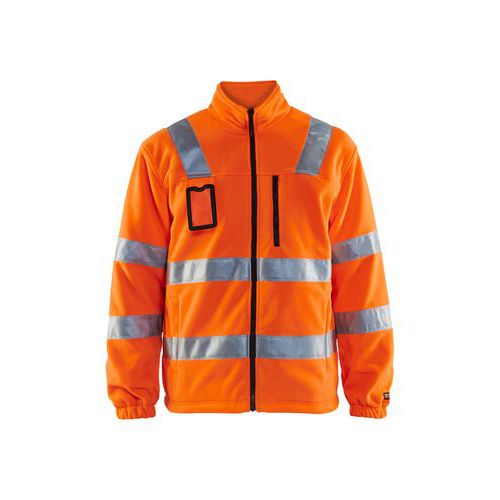 Veste Polaire Haute Visibilité Orange Fluo 4xl