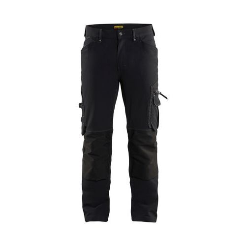 Pantalon De Travail X1900 Artisan Stretch 4d Noir C46