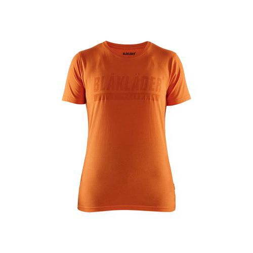 T-shirt De Travail Ã‰dition Limitée Femme Couleur Orange