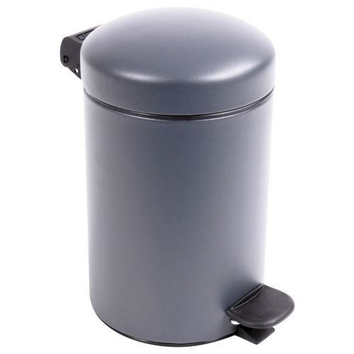 Poubelle Pour Sanitaire De Salle De Bain Bohème 3 L - Gris