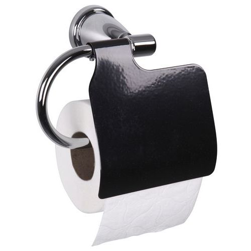 Porte Rouleau Papier Hygiénique Aristo - Noir