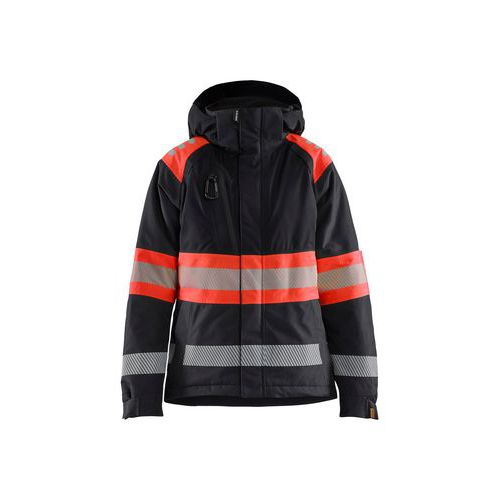 Veste De Protection Hiver Classe 1 Couleur Rouge Noir