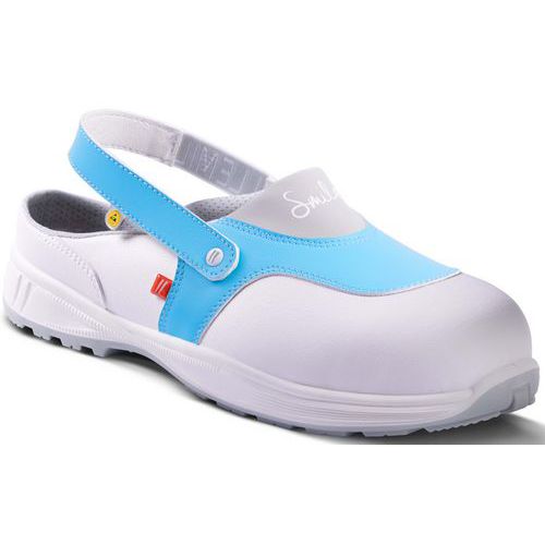 Sabots De Sécurité - Liberty - Bleu Et Blanc P48