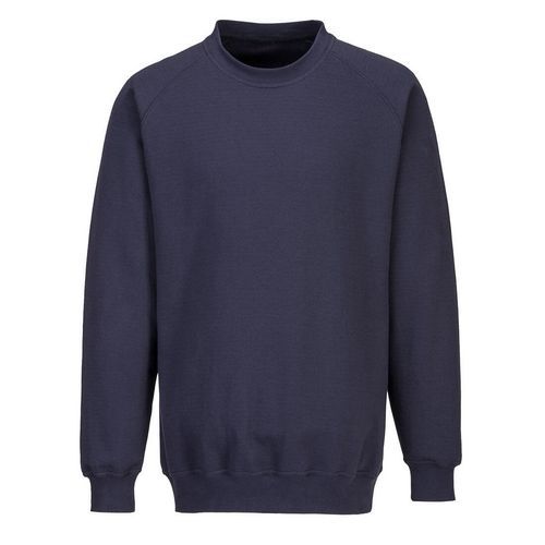 Sweatshirt Antistatique Esd As24 Bleu Foncé S