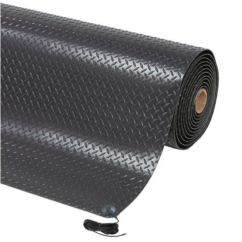 Tapis Dissipant Ã‰lectricité 122 X 22.8m Noir