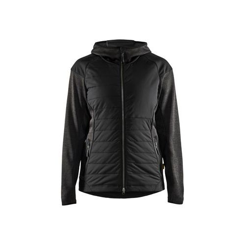 Veste De Travail Hybride Femme Gris Foncé/noir Xl