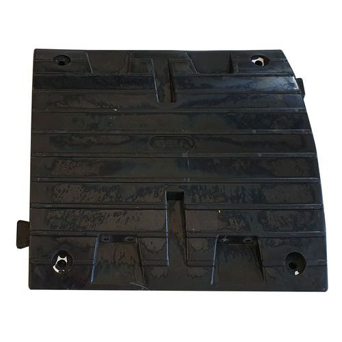 Viso - Ralentisseur Poids Lourds 50T Caoutchouc Noir - 500x430x70mm - Passe-câble 40mm - Recyclable