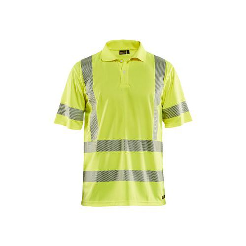 Polo Haute Visibilité En Jaune Fluo M