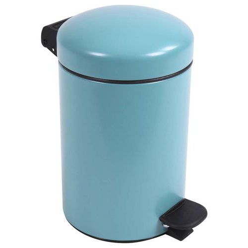 Poubelle Pour Sanitaire De Salle De Bain Bohème 3 L - Turquoise