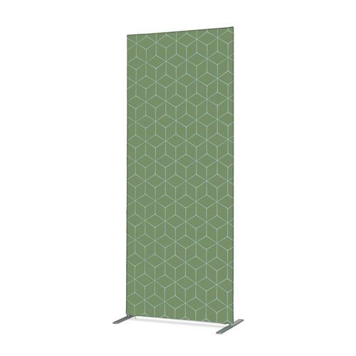 Cloison Déco En Tissu 100-200 Hexagone Vert