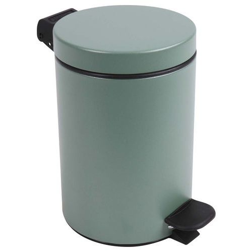 Poubelle Pour Sanitaire Pour Salle De Bain Retro 3l - Vert