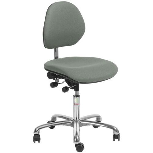 Chaise De Bureau Euromatic Cura - Tissu - 33 Cm - Vert