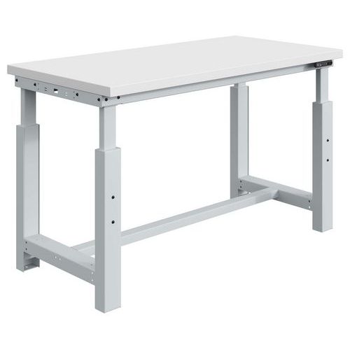 Etabli Si Ã‰lectrique Mélaminé 28mm L1800 Gris Clair