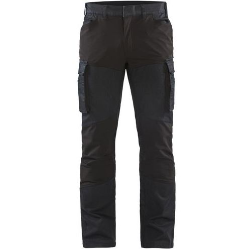 Pantalon De Travail Maintenance Denim Stretch 2d Bleu/noir C54