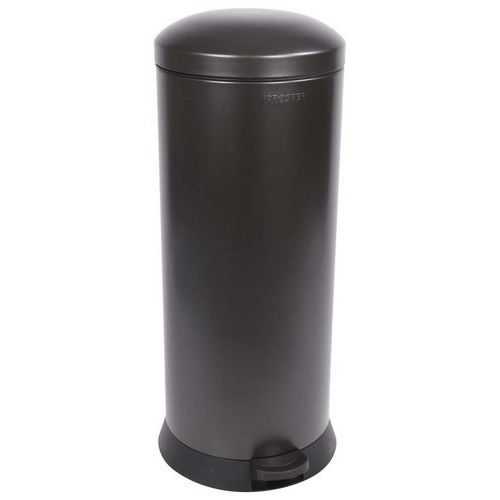 Poubelle Agroalimentaire De Cuisine Boheme 30l - Gris Foncé