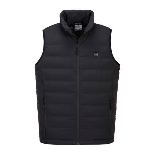 Doudoune Sans Manche Chauffée Par Ultrasons S549 Noir Xl - Homme