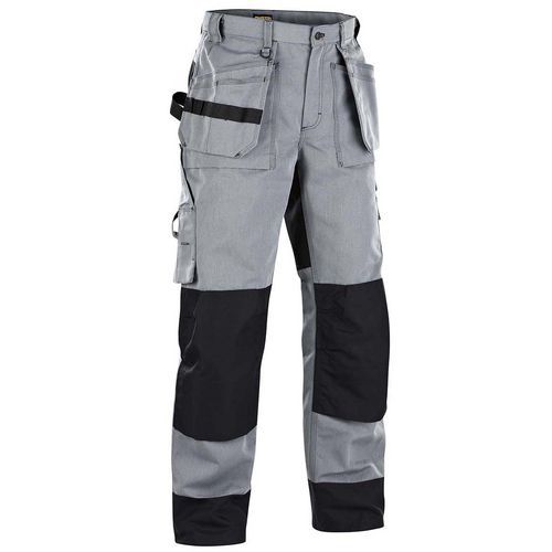 Pantalon De Travail 1580 Artisan Heavy Worker Gris Clair/noir C46