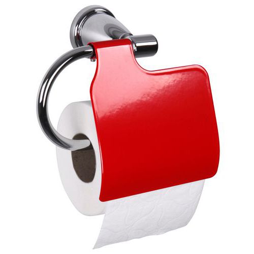 Porte Rouleau Papier Hygiénique Aristo - Rouge
