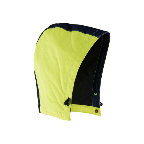 Capuche Retardant Flamme Jaune Fluo /marine Taille Unique