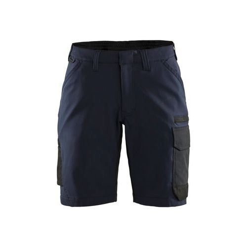 Short Maintenance Strech 4d Marine Foncé Noir