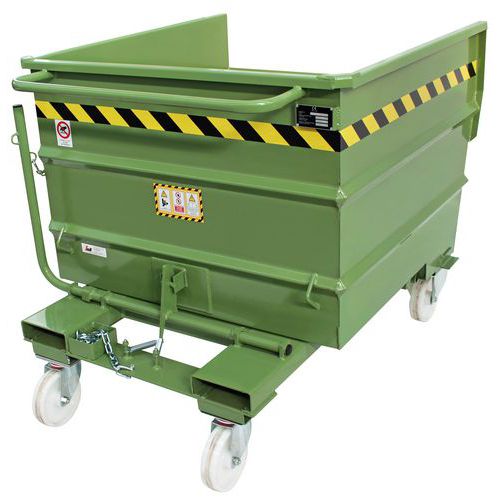 Bennes Multifonctions à Bascule En Acier Sall Vert