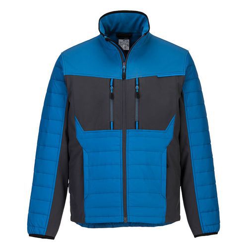 Veste Bi-matière Wx3 Baffle T752 Bleu Clair Xxl