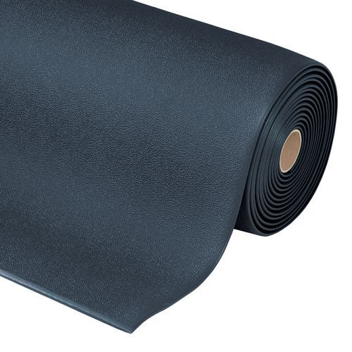 Tapis Anti-fatigue En Mousse 91 X 18.3m Noir