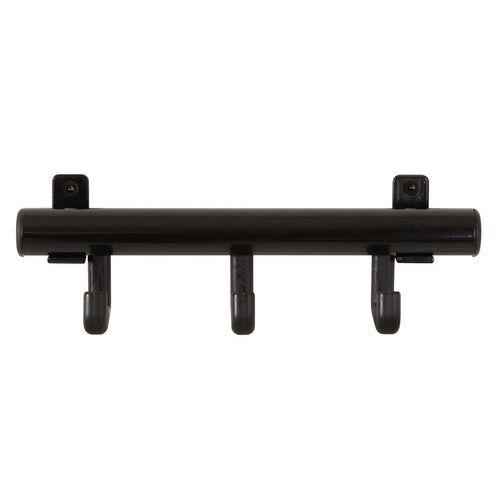 Patère Techno 3 Noir V-part