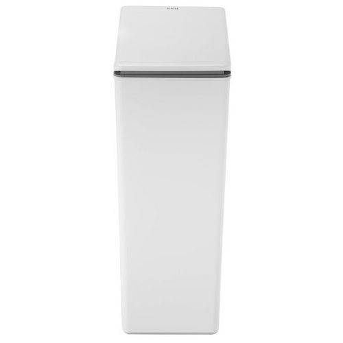 Poubelle Touch Morandi 40 L Eko Blanc