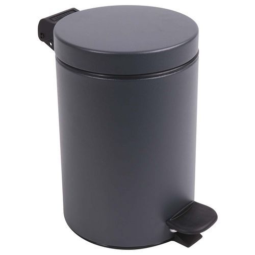 Poubelle Pour Sanitaire Salle De Bain Retro 3 L - Anthracite