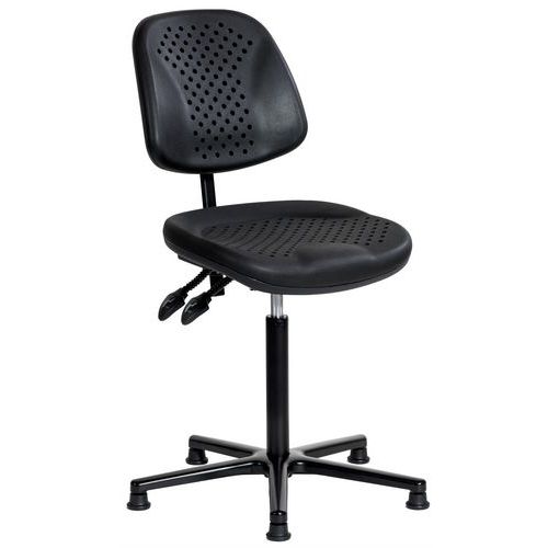 Siège Airplus Assise Haute Réglable Sur Patins Polyamide